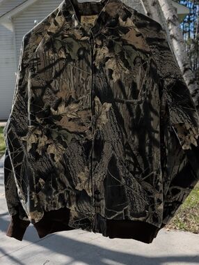 Scentlok Men's Mossy Oak Breakup Camo Jacket size Large